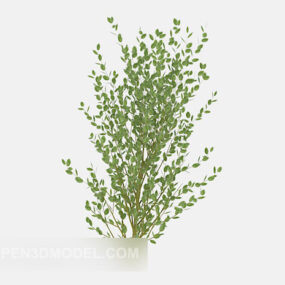Small Green Bead Tree 3d model