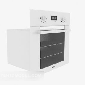 Small Home Microwave Oven 3d model