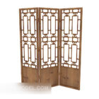 Solid Wood Chinese Style Screen