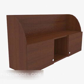 Solid Wood Closet Furniture 3d model