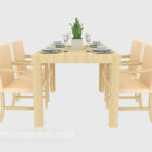 Dining Table Dining Chair Modern Style