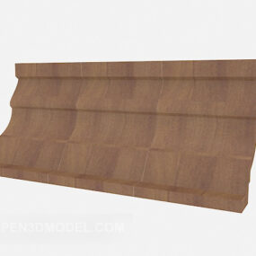 Solid Wood Plaster Line 3d-modell