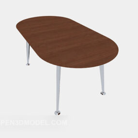 Solid Wood Sofa Side Table Side A Few 3d model