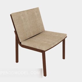 Modelo 3d de cadeira relaxante do Sudeste Asiático