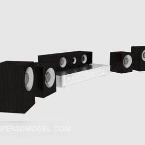 Petit haut-parleur de table modèle 3D