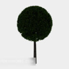 Spherical Green Tree Decoration