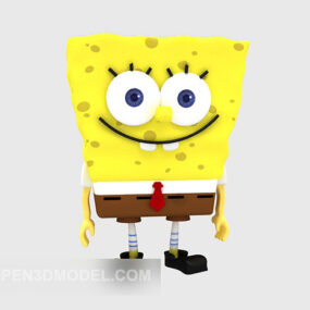 Spongebob Toy Character 3d model