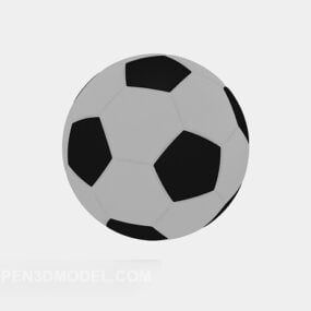 Urheiluvälineet Jalkapallo 3D-malli