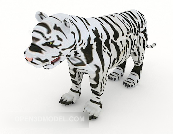 White Tiger Zebra Patterns