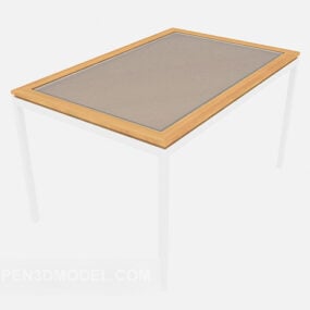 Square Coffee Table V1 3d model