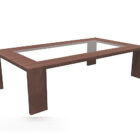 Square Side-to-side Tea Table