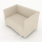 Square Simple Casual Single Sofa