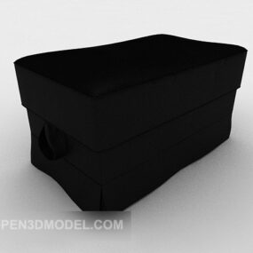 Kotak Penyimpanan Logam model 3d