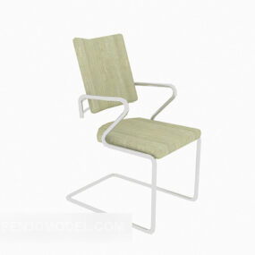 Stylish Green Office Chair 3d model