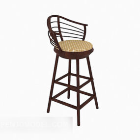 Stylish High Chair Furniture 3d model