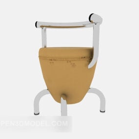 3д модель стильного индивидуального кресла для отдыха