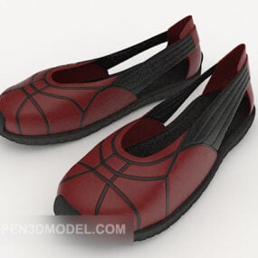 Summer Sandals Shoes 3d model