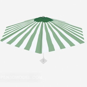 Jongen hangende paraplu 3D-model