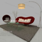 Creatieve moderne sofa salontafel