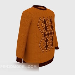 Sweter Odzież Moda Model 3D