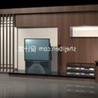 Diseño de pared de gabinete de TV