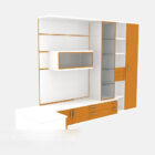 TV cabinet wardrobe combination 3d model