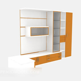 Tv Cabinet Wardrobe Furniture 3d model