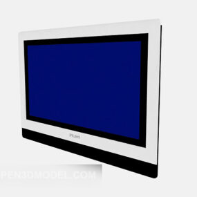 Tv Display Wide Style 3d model