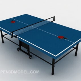 3д модель настольного тенниса Blue