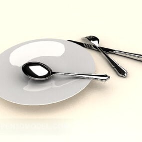 Tableware Spoon 3d model