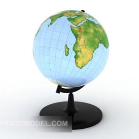 Modelo 3D de móveis Globe de ensino