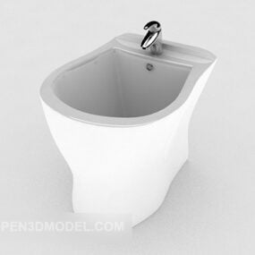 Piscine de nettoyage des toilettes modèle 3D