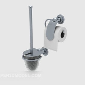 Aksesoris Kertas Toilet model 3d