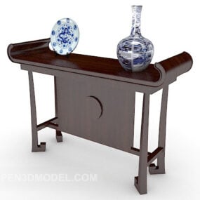 伝統的な中国のテーブル家具3Dモデル