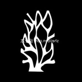 Tree Partition Carving Pattern 3d model