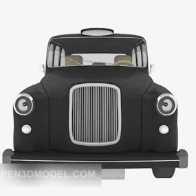 3d модель візка Vintage Car