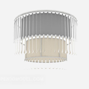 To-lags Chandelier Furniture 3d-modell