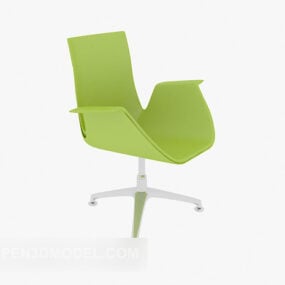 Chaise de bureau en forme de U modèle 3D