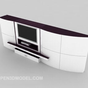 Model TV 3d ultra-tipis yang dipasang di dinding