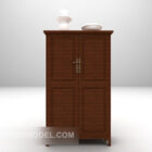 Wardrobe storage cabinet 3d model