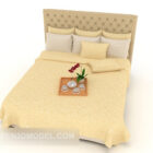 Warm Yellow Home Double Bed
