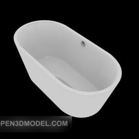 Washbasin Modern Shaped 3d model