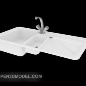 Lavado de muebles de piscina modelo 3d