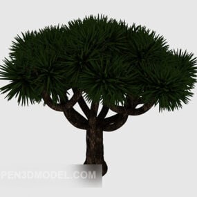 Nature Big Pine Tree 3d-model