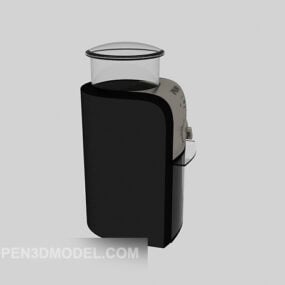 Plastic Black Water bottle 3d model