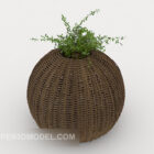 Weaving Potted Plant