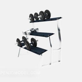 Weightlifting Gym Equipment 3d model