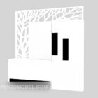 White Background Wall Decoration