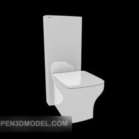 Sanitary Wash Basin Rectangular 3d model