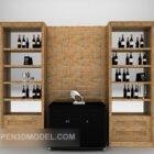 Мебель винного шкафа кухни
